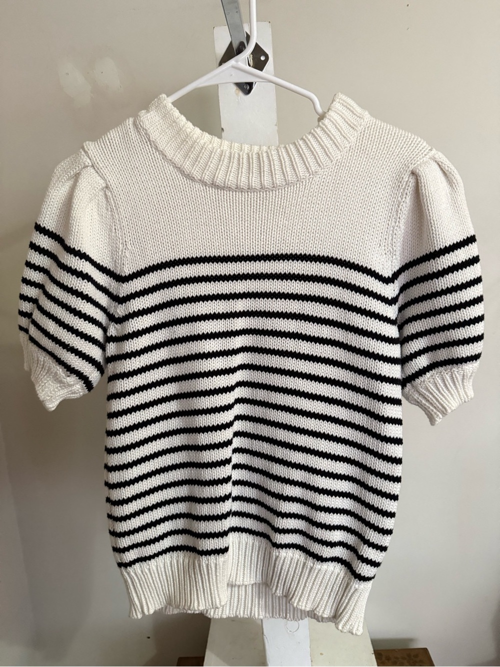 English Factory Puff Sleeve Sweater